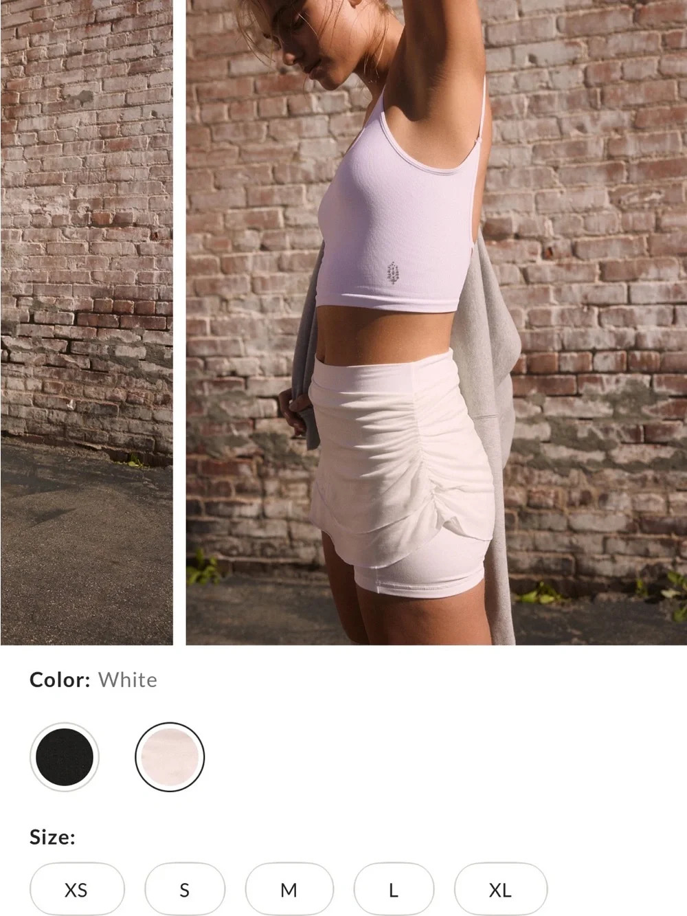 Free People Movement “Little Bit of Love Skort”
